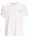 Isabel Marant Relaxed Fit White Cotton T-shirt In White