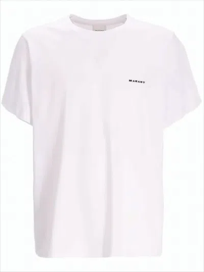 ISABEL MARANT RELAXED FIT WHITE COTTON T-SHIRT