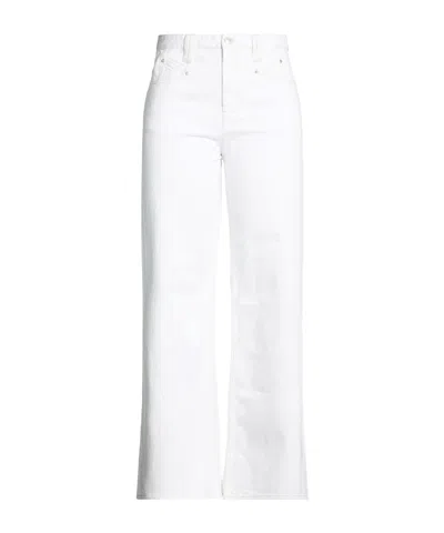 Isabel Marant Woman Jeans White Size 10 Cotton