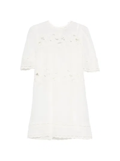 Isabel Marant Reldine Cut-out Mini Dress In Multi