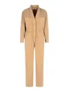 Isabel Marant Remady Cotton Jumpsuit In Brown