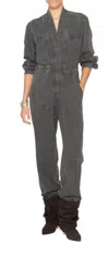 Isabel Marant Remady Jumpsuit In Faded Black In Black