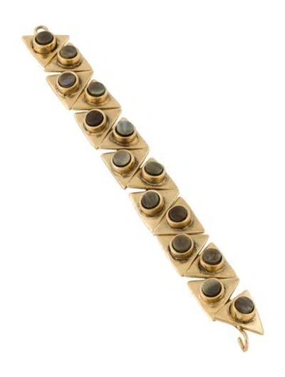 Pre-owned Isabel Marant Resin Link Braccelet, 6" In Multi
