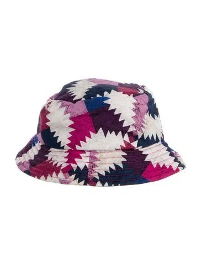 Pre-owned Isabel Marant Reversible Bucket Hat In Purple
