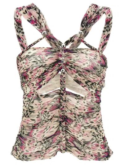 Isabel Marant 'revon' Top In Pink