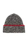 Isabel Marant Ribbed Beanie In Gray