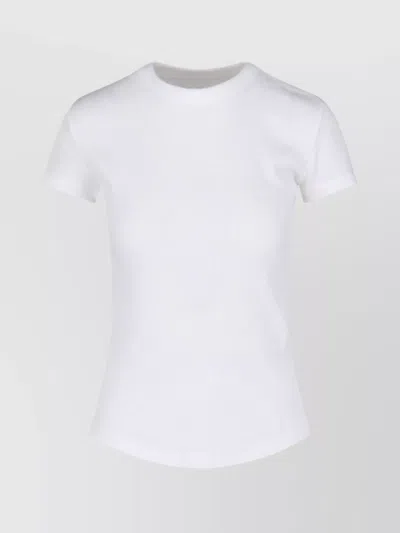 ISABEL MARANT RIBBED CREW NECK SHORT SLEEVES TOP