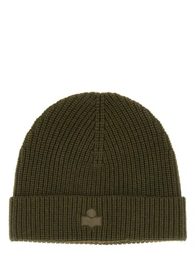 ISABEL MARANT RIBBED TEXTURE MERINO WOOL HAT