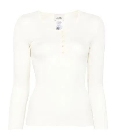 ISABEL MARANT ISABEL MARANT LAMYLIC LONG-SLEEVED RIBBED TOP