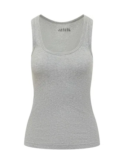 Isabel Marant Ribbed Tops In Gray