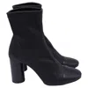 Isabel Marant Rillyan Stretch Ankle Boots In Black Leather In Black