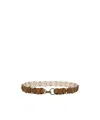 Isabel Marant Lota Leather Circle-link Belt In Brown