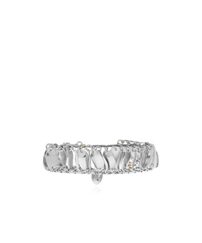 Isabel Marant Ring Detailed Bracelet In Silver