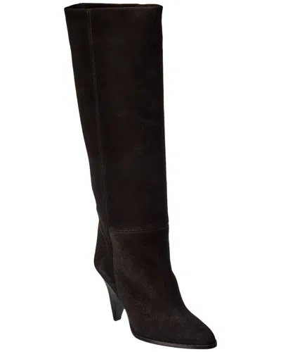 Isabel Marant Ririo High Heels Boots In Black Suede