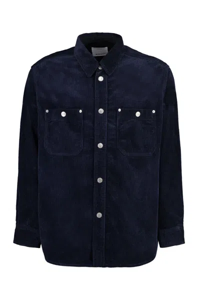 ISABEL MARANT ISABEL MARANT RITCHIE WOOL OVERSHIRT