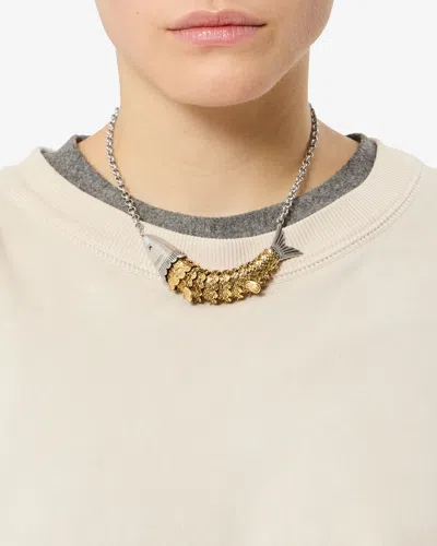 Isabel Marant River Choker In Purple