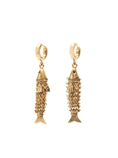 Isabel Marant River Ohrringe In Dore