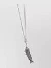 Isabel Marant River Fish Pendant Chain Necklace