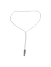 Isabel Marant River Fish Pendant Necklace In Metallic