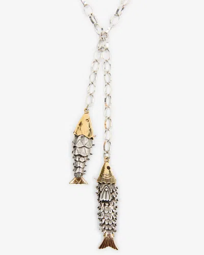 Isabel Marant River Necklace In Blue