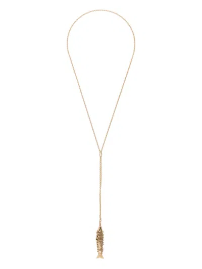 Isabel Marant River Necklace In Dore
