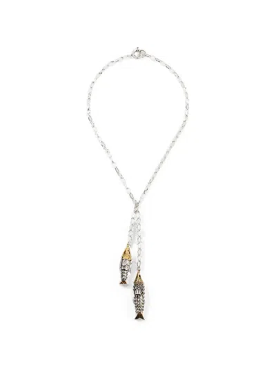 Isabel Marant River Necklace In Silver