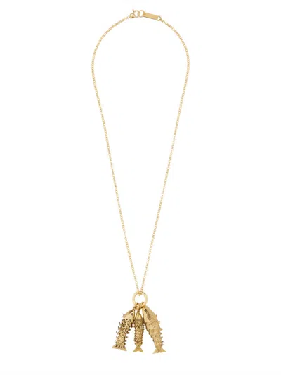 Isabel Marant River Necklace Woman In Gold