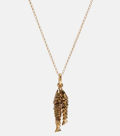 Isabel Marant River Pendant Necklace In Gold