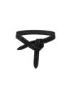 Isabel Marant Black Lecce Reversible Belt In Black