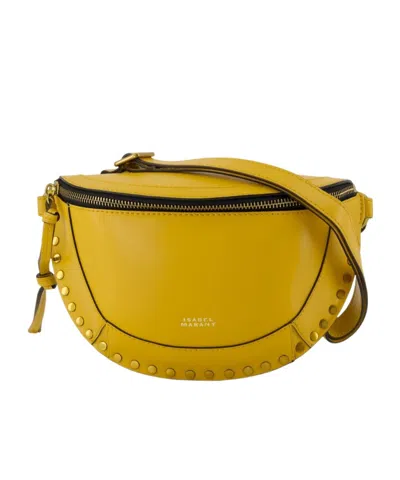 Isabel Marant Rivet Shoulder Bag In Brown