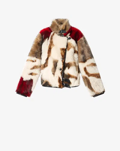 ISABEL MARANT ROAMA SHEARLING COAT