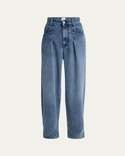Isabel Marant Rodayna Wide Leg Fluid Denim Pants