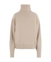 Isabel Marant Brooke Cashmere And Merinos Wool Sweater In Nude