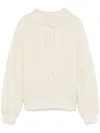 Isabel Marant Romane-gb Sweater Knitwear Brown In Sand