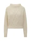 Isabel Marant Sweater In Neutral
