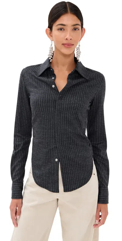 Isabel Marant Romea Top Anthracite In Gray