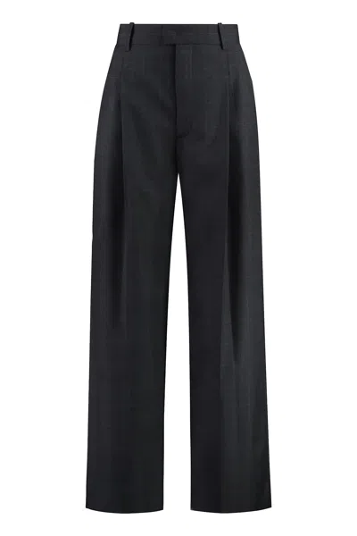 ISABEL MARANT ROMINA HIGH-WAIST WIDE-LEG TROUSERS