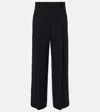 Isabel Marant 'romina' Grey High Waist Pants With Check Motif In Blue