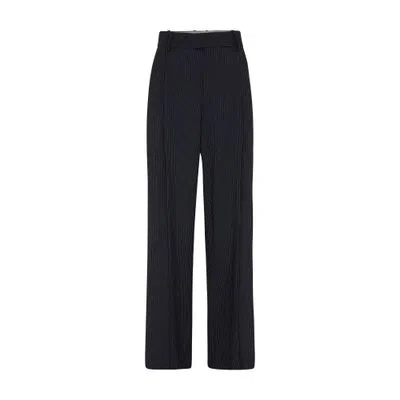 Isabel Marant Romina Wide Leg Pants In Blue