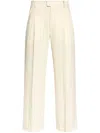 Isabel Marant Romina Pinstripe Tailored Trousers In Neutrals