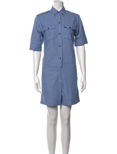 Pre-owned Isabel Marant Romper W/ Tags In Blue