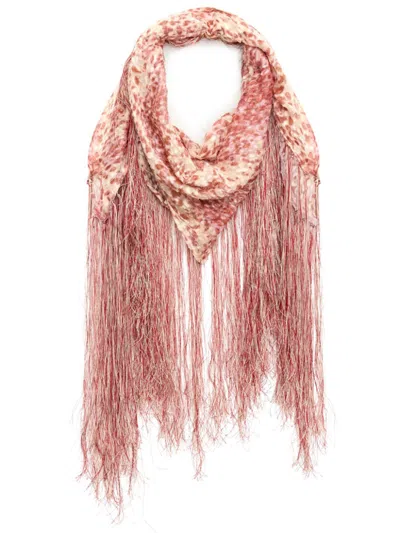 Isabel Marant Ronna Scarf In Neutrals