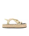 Isabel Marant Rope-strap Platform Sandals In Nude
