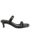 Isabel Marant Raree Leather Sandals In Black