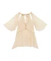 Isabel Marant Rosaline Gathered Silk Top In True Color
