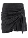 Isabel Marant Skirt With Metal Rings In Black