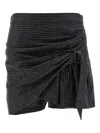 Isabel Marant Asymmetric Wrap Skirt Belted Detail In Blue