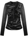 Isabel Marant Rose Top In Black