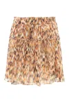 Isabel Marant Roumi Mini Skirt In Multi