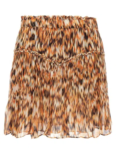 Isabel Marant Roumi Printed Cotton Skirt